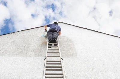 Peinture extérieure à Gièvres — façades et ravalement